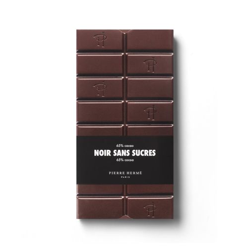 Lac • Tablette Chocolat Noir Sans Sucre 65% 80g