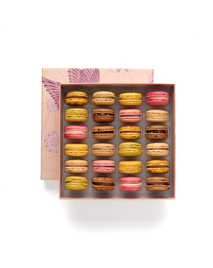 Coffret de 24 macarons