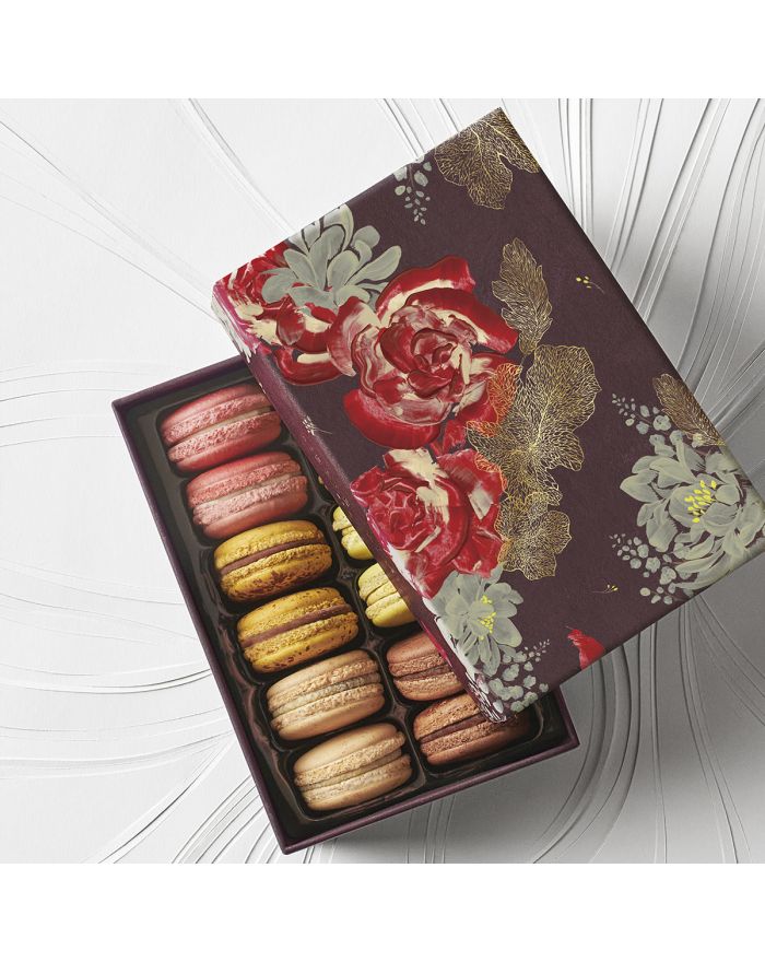 Coffret de 12 macarons